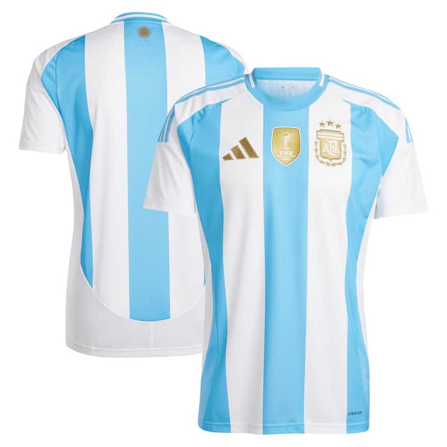 Men's Argentina 2024 White Blank Home Soccer Jersey,We sell and wholesale Men's Argentina 2024 White Blank Home Soccer Jersey on line form chian!